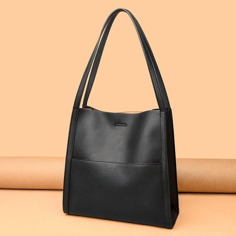 Corinne - Sac à épaule en cuir élégant et spacieux