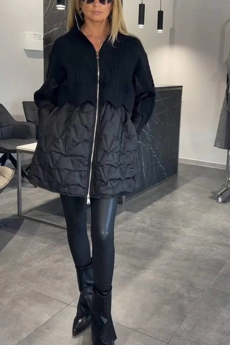 Octavie - Veste zippée tendance et chaude