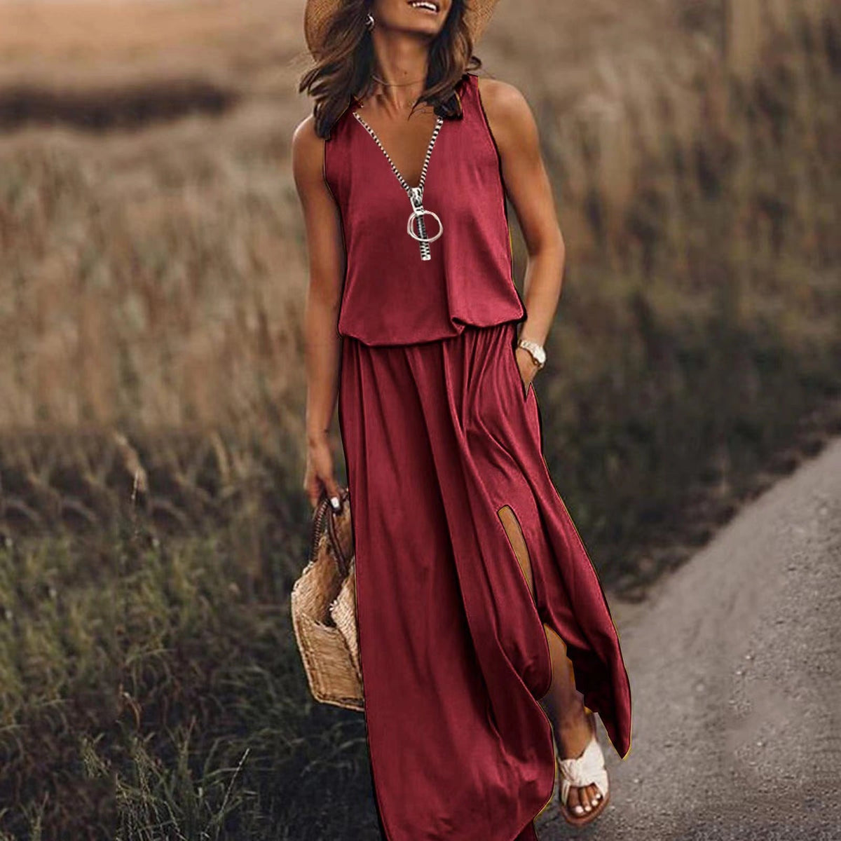 Pavina - Nouvelle robe imprimée élégante pour femmes