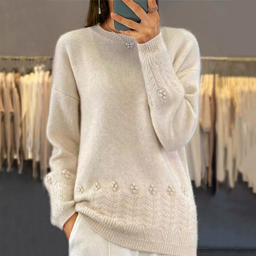 Laetitia - Pull Doux et Élégant Hiver-Automne