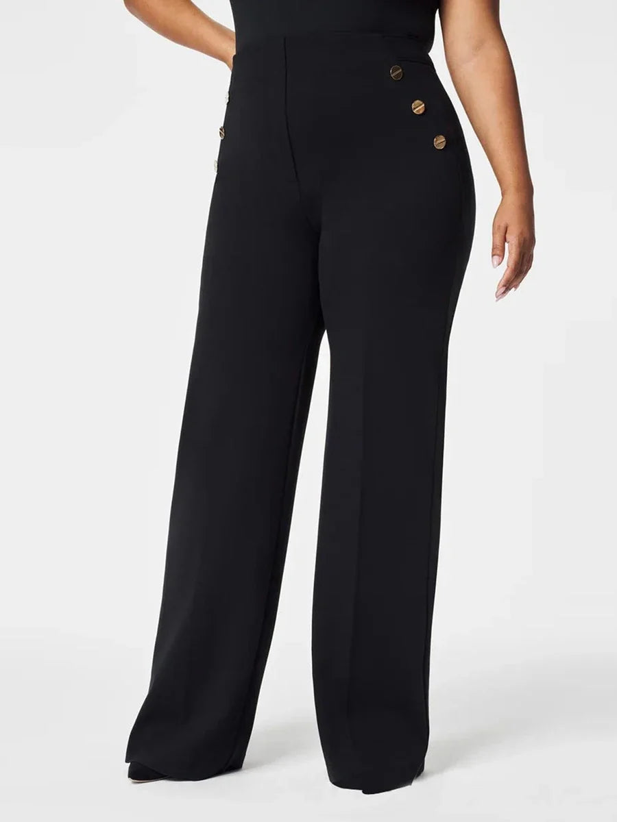 Élise - Pantalons Largeurs Élégants Femme