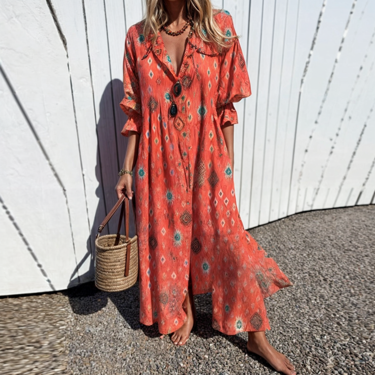 Odile - Robe Légère Printemps/Été