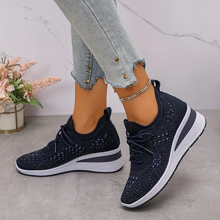Giselle – Baskets orthopédiques avec strass scintillants