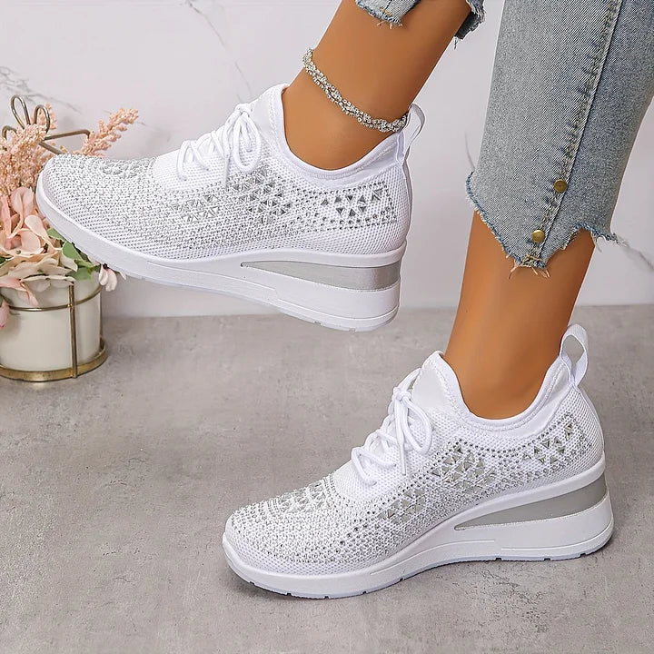 Giselle – Baskets orthopédiques avec strass scintillants