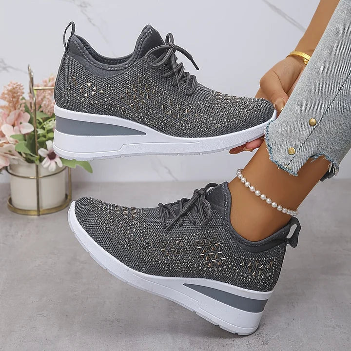 Giselle – Baskets orthopédiques avec strass scintillants